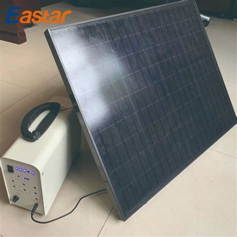 Camping 80W 5V 12V 18V ETFE Portable Solar Charger Solar Home System