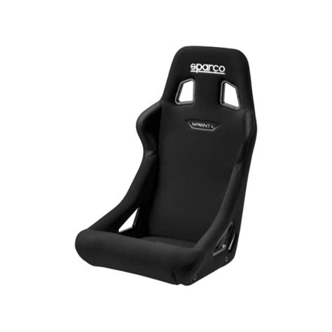 Sparco Seat Sprint Large Black Elegant Drift Shop