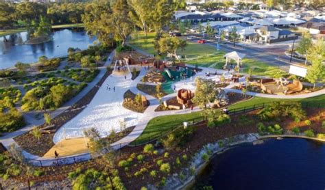 Families take advantage of stunning weather to try out new Aveley park ...