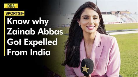 World Cup 2023 Controversy Know Why Pakistani Sports Anchor Zainab