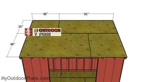 6x12 Lean To Shed Roof Plans Myoutdoorplans