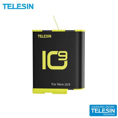 Jual Battery Telesin For Gopro Hero Hero Action Camera Mah