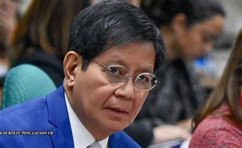 Ping Lacson Tatakbo Pa Ba Bilang Senador