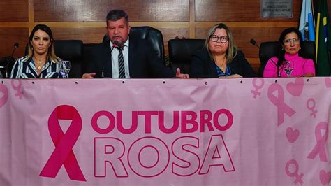 Câmara Realizou Sessão Alusiva Ao Outubro Rosa — Câmara Municipal