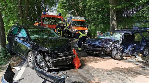 Haunetal Schwerer Verkehrsunfall Auf K H Nfelder Land