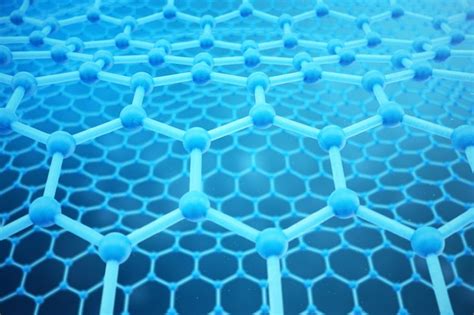 Premium Photo D Rendering Abstract Nanotechnology Hexagonal