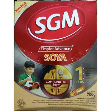 Jual Sgm Eksplor Soya Vanilla Madu G Shopee Indonesia