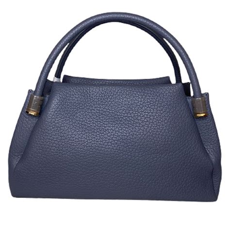 Louise Et Cie Aina Satchel 428 Blue Handbags Authentic Leather Satchel