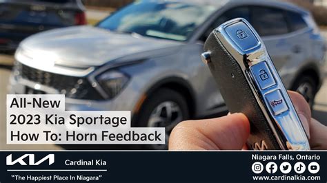 All New 2023 Kia Sportage How To Use Your Horn Feedback YouTube