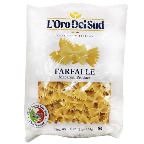 Farfalle Pasta 4 Pack Italian Pasta Bow Tie Pasta