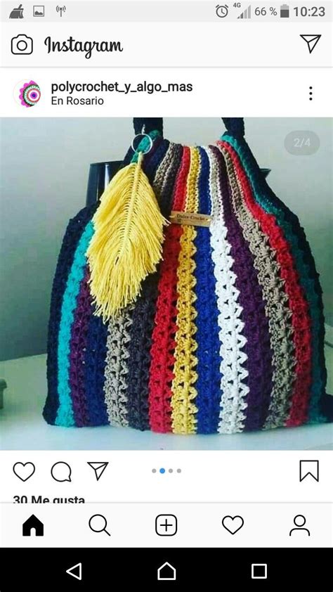 Pin By Gloria Trevi Moreno On Bolsos Y Carteras Crochet Handbags