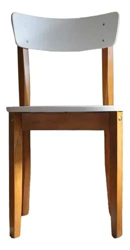 Silla Escandinava Nordica Madera Vintage Roma Comedor Estructura De La