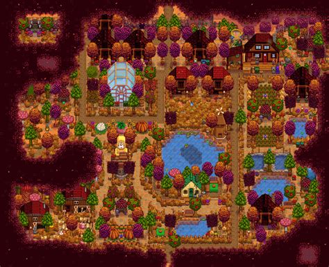 My forest farm! : r/StardewValley