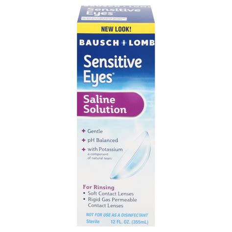 Save On Bausch Lomb Sensitive Eyes Saline Solution For Soft Contact