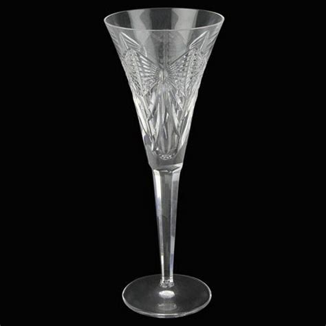 Waterford Crystal Millennium Health Toasting Flutes British 20th