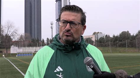 Rueda De Prensa Post Partido De I Aki Alonso Tras El U Adarve Cd