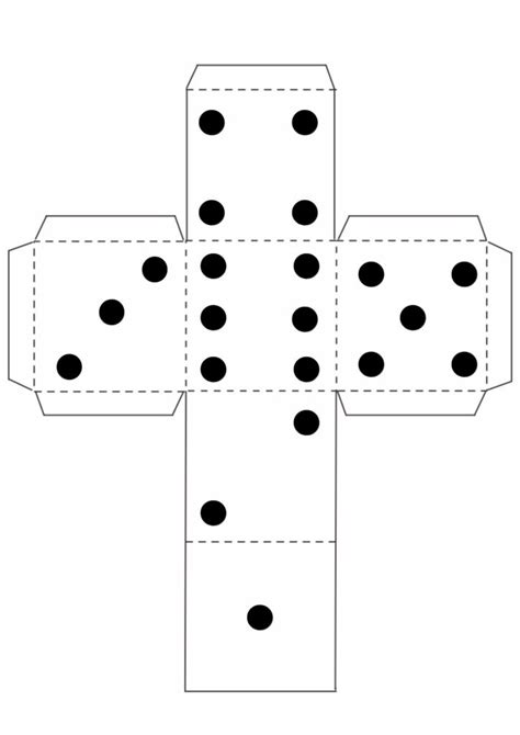 Fazer Dado De Papel - Como fazer dado de papel: 6 passos e moldes
