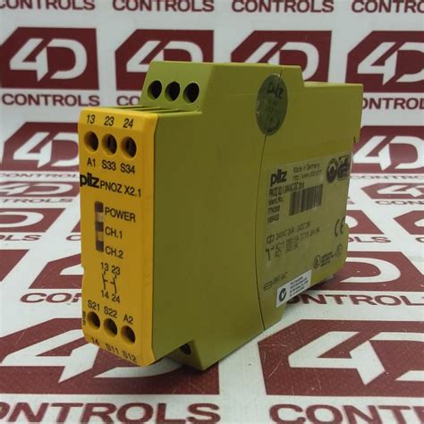 Pilz Pnoz X Vacdc N O Safety Relay A Vac