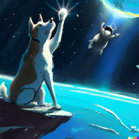 Space Doge Wallpaper