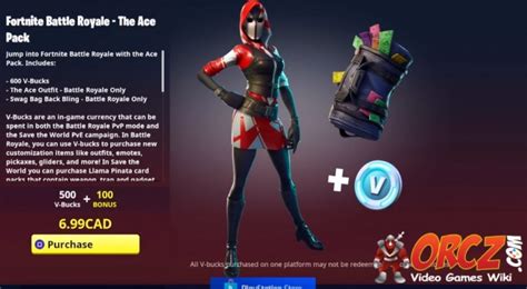 Fortnite Battle Royale The Ace Pack The Video Games Wiki