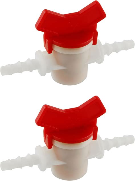 Amazon DGZZI Barbed Ball Valve 4PCS 1 4 Inch ID In Line Ball