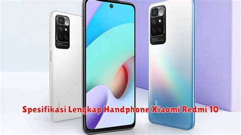 Spesifikasi Lengkap Handphone Xiaomi Redmi