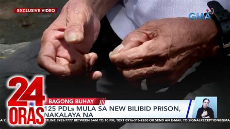 Nakalaya Na Ang 125 PDLs Mula Sa New Bilibid Prison 24 Oras YouTube