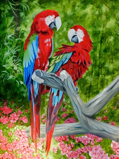 zoo animal painting