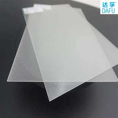 Lexan Quality Velvet Matte B Polycarbonate Film For Graphic Overlays