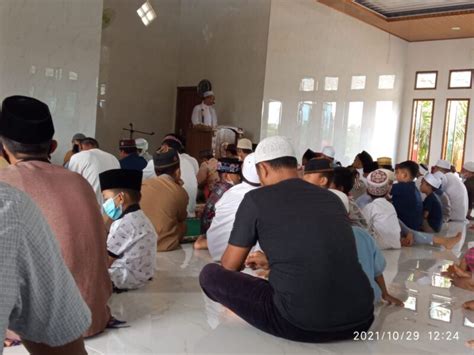 Masjid Baiturrahman Diresmikan Untuk Sholat Jumatan Lintastungkal