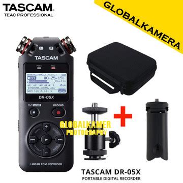 Jual Tascam Dr X Stereo Handheld Digital Audio Recorder Paket