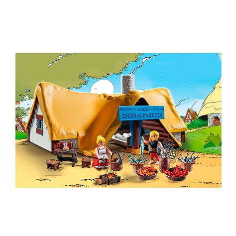 Playmobil Astérix 71266 Cabaña de Ordenalfabetix