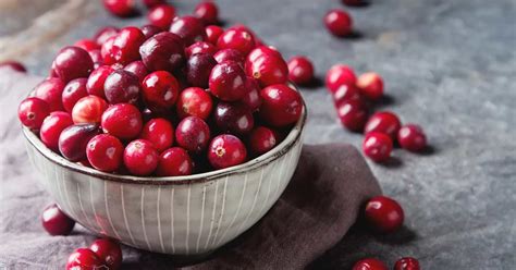 Cranberries Nutrition Facts And Health Benefits