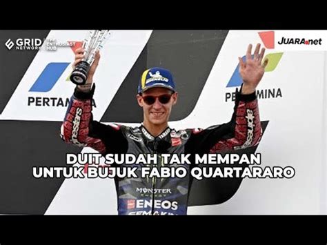 Yamaha Ketar Ketir Duit Sudah Tak Mempan Untuk Bujuk Fabio Quartararo