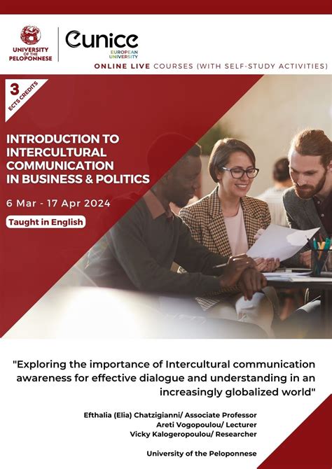 Introduction To Intercultural Communication In Business And Politics