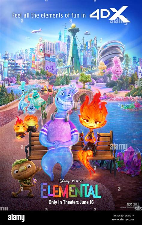 Poster Elemental 2023 Photo Credit Disneypixar Stock Photo Alamy