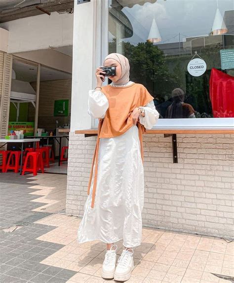 Ootd Hijab Gaya Model Pakaian Model Pakaian Remaja Model Pakaian