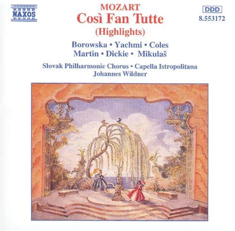 Best Buy Mozart Così Fan Tutte Highlights CD