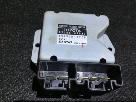 Toyota Prius Blower Motor Control Module Denso Ebay