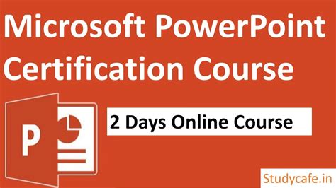 Powerpoint Certification Course By Studycafe