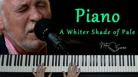 A Whiter Shade Of Pale Procol Harum Piano Solo Tutorial