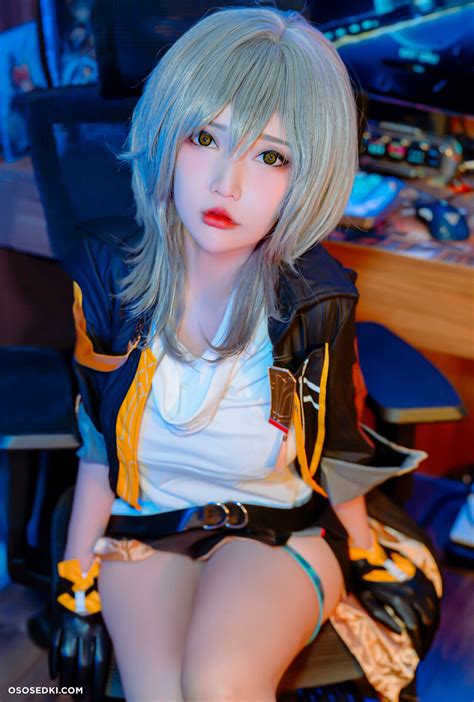 Potato Godzilla Honkai Star Rail Naked Cosplay Asian Photos