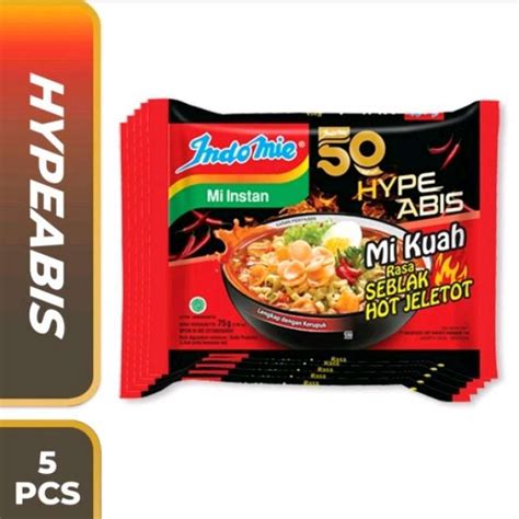 Jual Indomie Hypeabis Mi Kuah Rasa Seblak Hot Jeletot Paket Pc Di