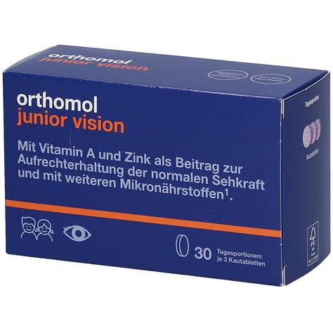 Orthomol Junior Vision St Shop Apotheke At