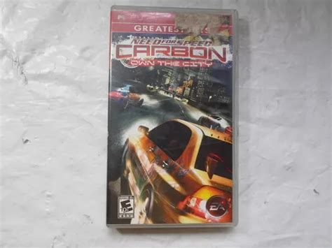 Need Of The Speed Carbon Original Caixa Manual De Sony Psp