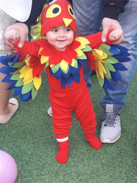 תחפושת תוכי לתינוק Parrot costume Костюм попугая Детские костюмы