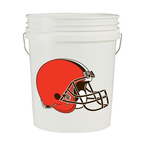 Leaktite 5 Gal Cleveland Browns Bucket 0411319 The Home Depot