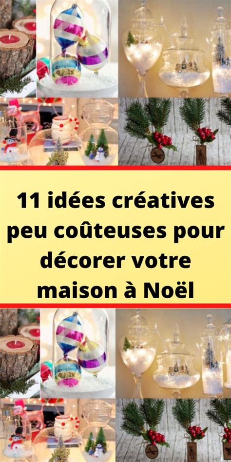 Id Es Cr Atives Peu Co Teuses Pour D Corer Votre Maison No L Table