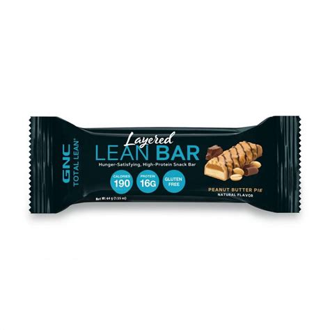 Total Lean Layered Lean Bar Baton Proteic Cu Aroma De Placinta De Unt