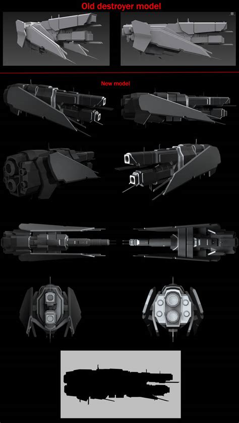 Contention Unmc Paladin Class Destroyer Remake By Malcontent1692 On Deviantart